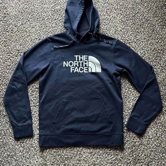 The North Face Other - North Face Navy Hoodie Mens Medium Insulated Winter Outdoor Hoodie